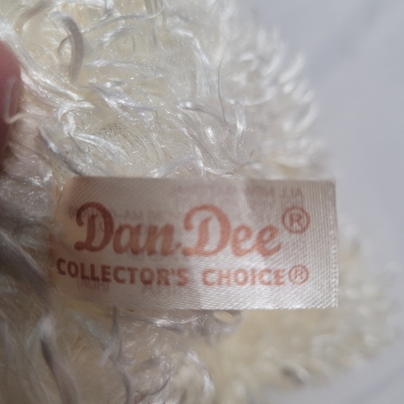 Dan Dee Collector's Choice Cream  Plush Labradoodle Dog Stuffed Animal 9" - Picture 8 of 8